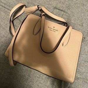 Large Kate Spade Crossbody Bag - Tan